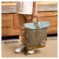 Load image into Gallery viewer, Lassig -Mini roll top backpack Lassig - حقيبة ظهر صغيرة ملفوفة