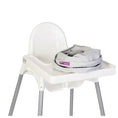 Load image into Gallery viewer, Tidy Tot Bib and tray kit with bag Dove grey / طقم مريلة وسينية تيدي توت