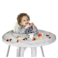 Load image into Gallery viewer, Tidy Tot Bib and tray kit with bag Dove grey / طقم مريلة وسينية تيدي توت