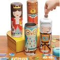 Load image into Gallery viewer, Tin Can Puzzle Owl Family