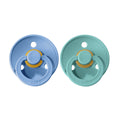 Load image into Gallery viewer, BIBS Natural Rubber Pacifier 2 Pack Size 1