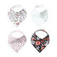 Load image into Gallery viewer, Copper Pearl Bandana Bibs 4 Pack / صدريات باندانا لؤلؤية نحاسية مكونة من 4 قطع
