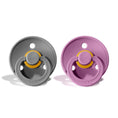 Load image into Gallery viewer, BIBS Natural Rubber Pacifier 2 Pack Size 1