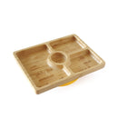 Citron Baby Bamboo Suction Plate with Spoon