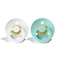 Load image into Gallery viewer, BIBS Natural Rubber Pacifier 2 Pack Size 1