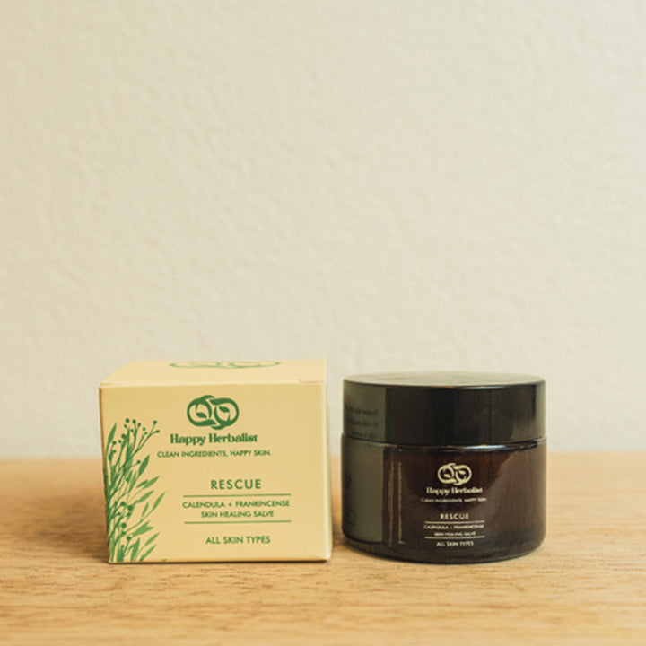 Happy Herbalist Rescue Salve — Calendula & Frankincense