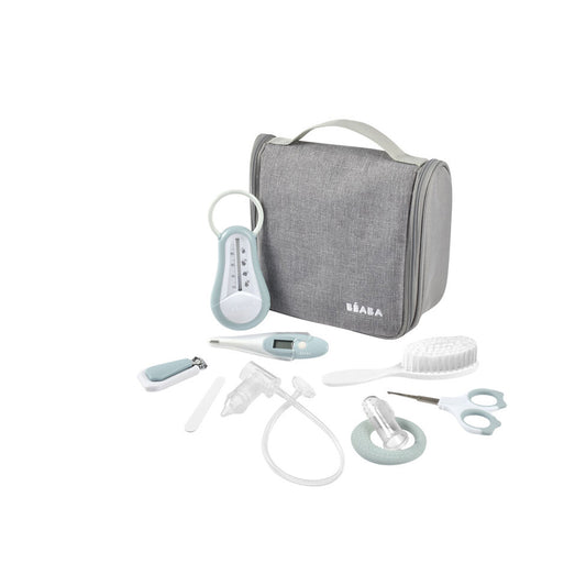 Beaba Hanging Toiletry Pouch with 9  Accessories