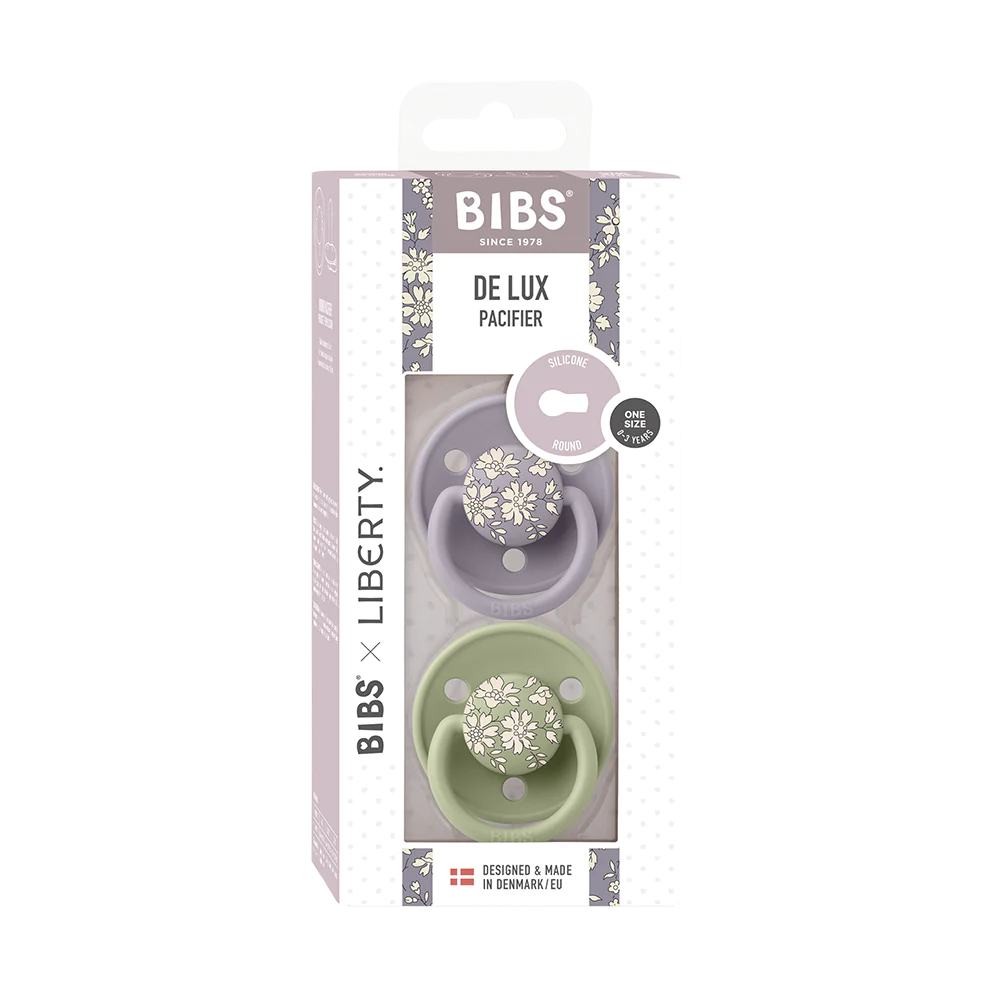 BIBS x Liberty De Lux Pacifier — One Size (2 Pack)