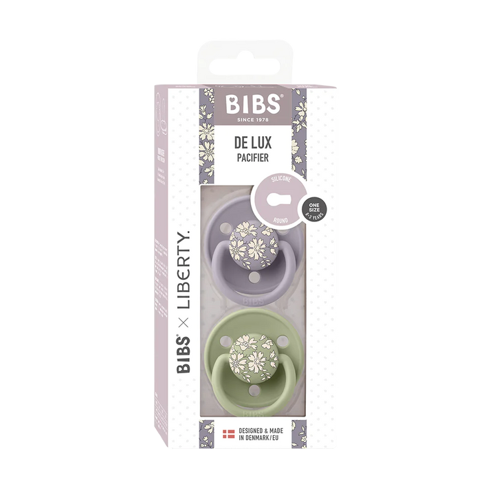 BIBS x Liberty De Lux Pacifier — One Size (2 Pack)