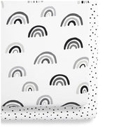 Snuz 2pack Crib Fitted Sheets / مجموعة ملاءات سرير الأطفال من سنوز مكونة من قطعتين