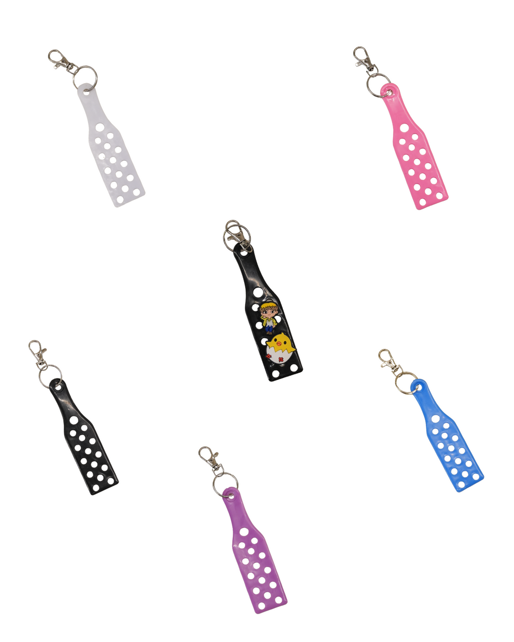 Citron Keychain with Holes — view 2