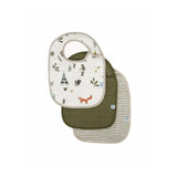 LU Cotton Muslin Classic Bib 3 Pac