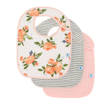 Little Unicorn Cotton Muslin Classic Bib 3 Pac — view 7