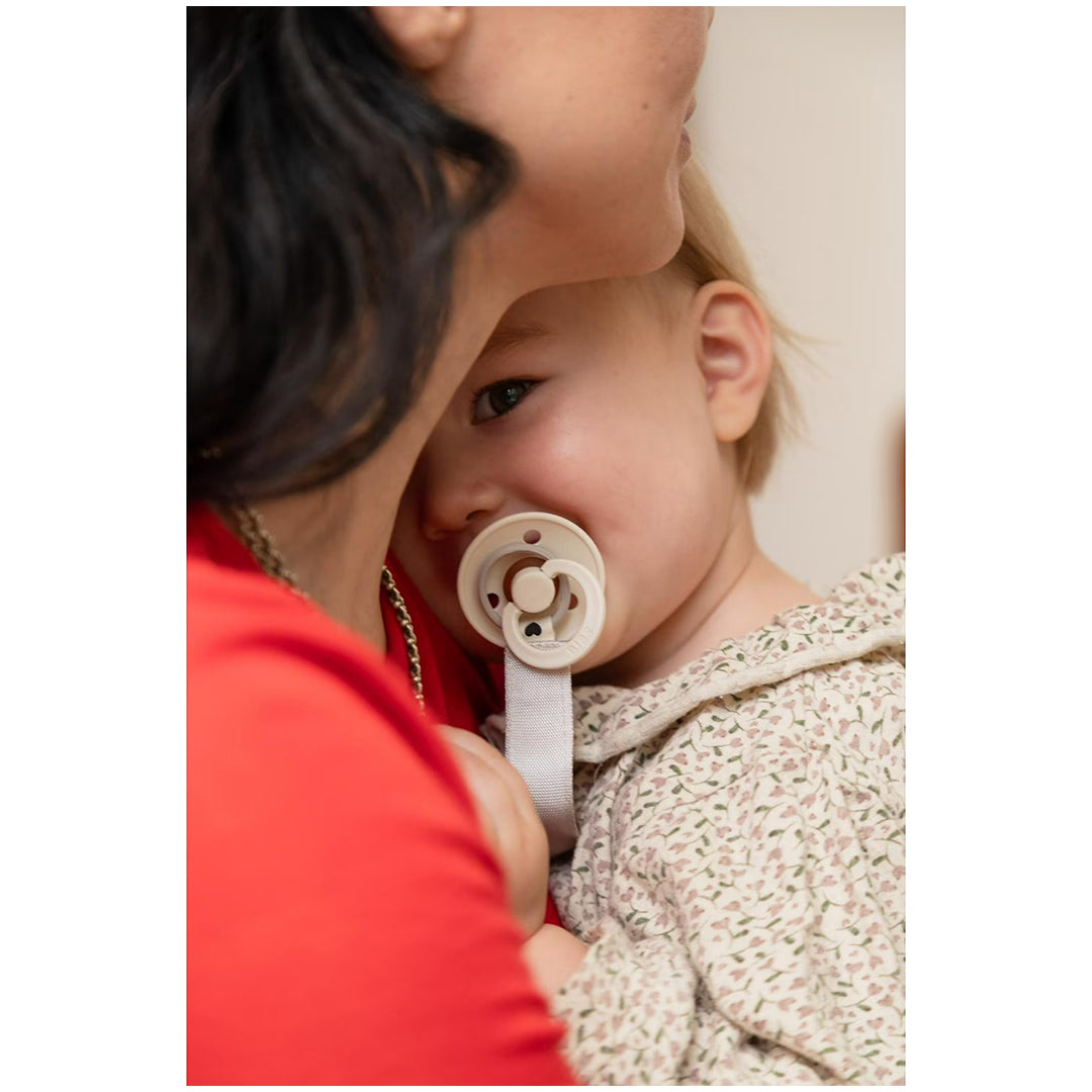 Bibs Pacifier  Colour  4 pack  Latex Size 1 Ivory Blush WoodChuck Bloosom