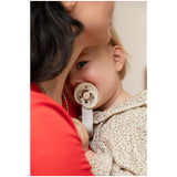 Bibs Pacifier  Colour  4 pack  Latex Size 1 Ivory Blush WoodChuck Bloosom