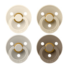 Bibs Pacifier Color 4 pack Ivory Sand Vanilla — view 2
