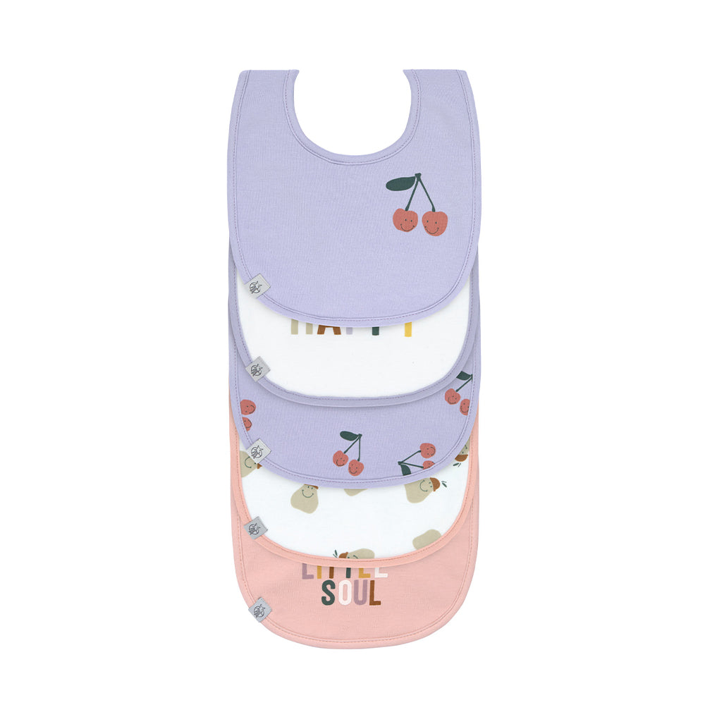 Lassig Value Pack Bib 5 pcs Assorted