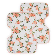 Little Unicorn Muslin Burp Cloth Watercolor Roses 2 — view 3