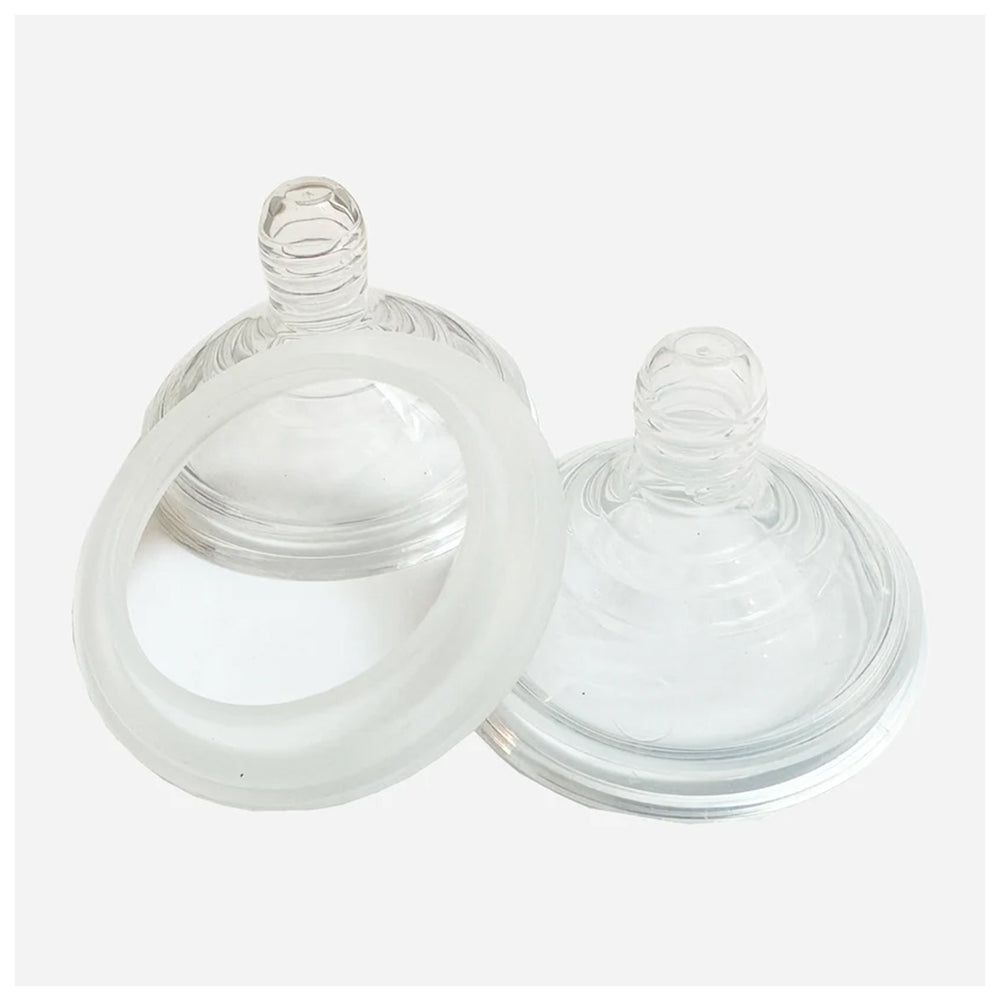 Milk and Water  2 Pack Teats | حلمات "ميلك آند ووتر" (Milk and Water) - عبوة من قطعتين