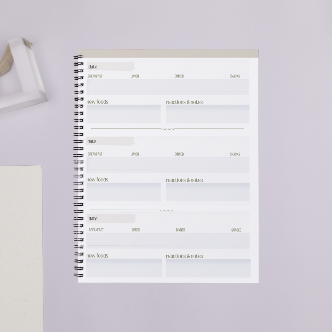 Sniggles Baby Log Book