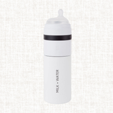Milk and Water  Insulated Bottle Artic White 9oz