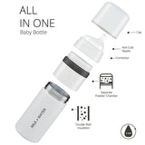 Milk and Water  Insulated Bottle Artic White 9oz