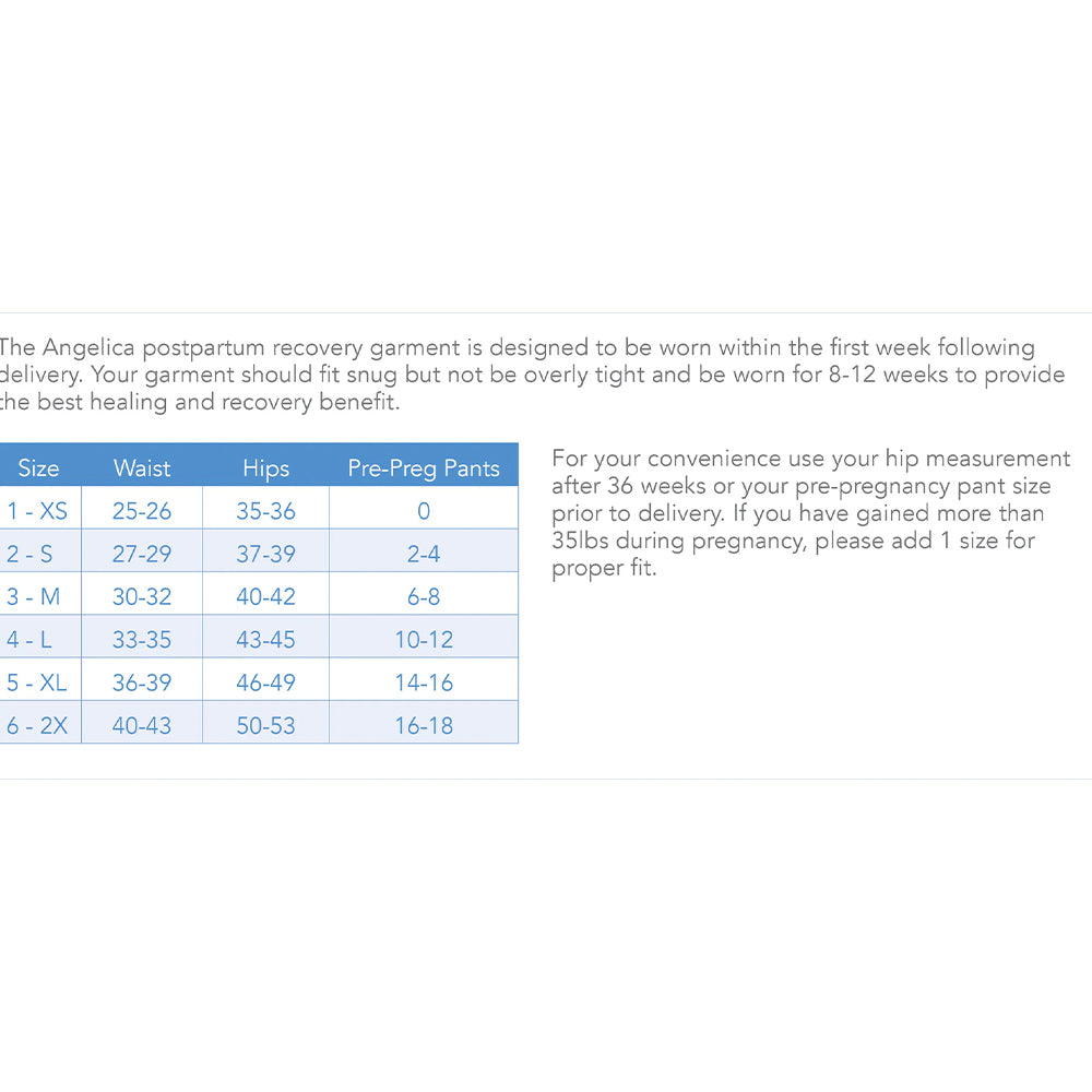 Angelica Post Partum Recovery Garment Natural