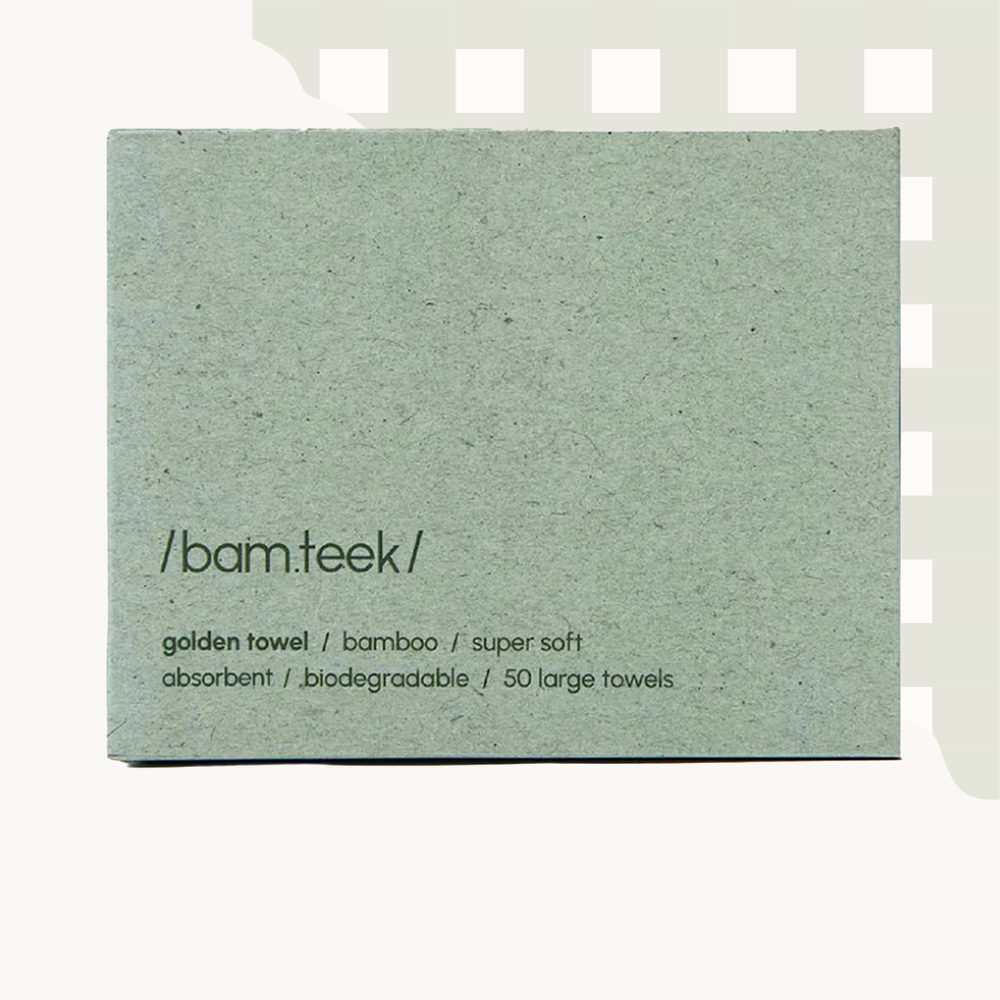 Golden Disposable Bamboo Towels