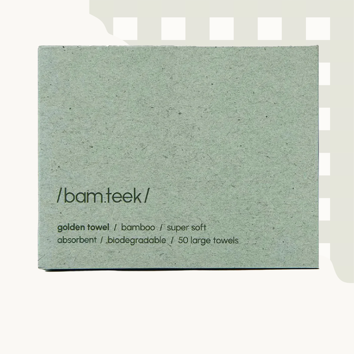 Golden Disposable Bamboo Towels