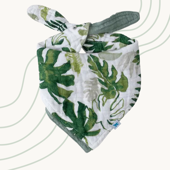 Little Unicorn Cotton Reversible Bandana Bib