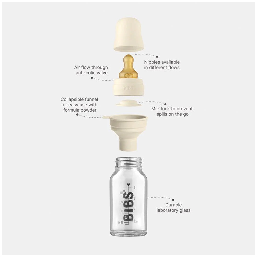 Bibs Baby Bottle  المرايل زجاجة الطفل
