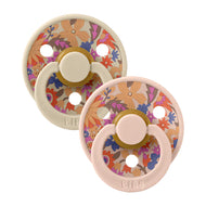 Bibs Liberty 2pack latex June Bloosom size 2 صدريات ستوديو 2 عبوة من اللاتكس يونيو بلوسوم مقاس 2