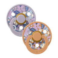 Bibs Liberty 2pack latex June Bloosom size 2 صدريات ستوديو 2 عبوة من اللاتكس يونيو بلوسوم مقاس 2