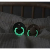 Bibs Pacifier Colour 1  Pack Latex Glow Size 2 Sage