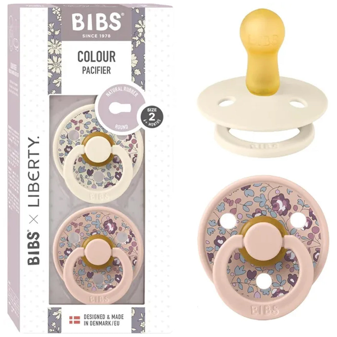 Bibs X Liberty 2 Pack Colour Eloise Latex Size 2