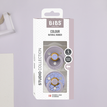 Bibs Pacifier Studio Colour 2 Pack Jasmine Latex Size 1 — view 8