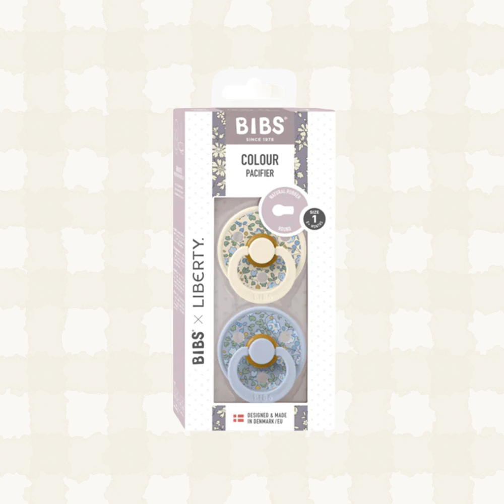 Bibs X Liberty Colour 2 pack Eloise Latex Size 1