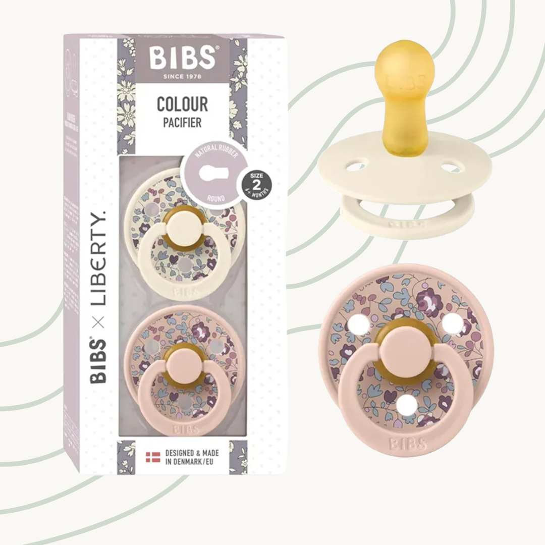 Bibs X Liberty 2 Pack Colour Eloise Latex Size 2