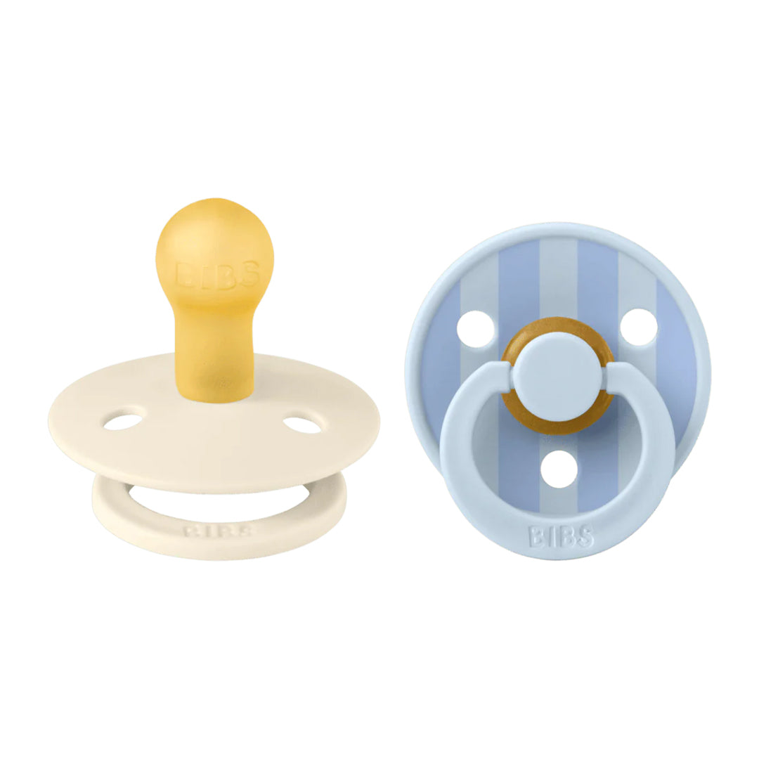 Bibs Pacifier Studio Colour 2 pack Block Latex Size 1