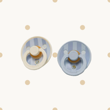 Bibs Pacifier Studio 2 Pack Block Latex Size 2