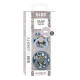Bibs X Liberty 2 pack Colour Bobo Latex Size 1 Blue Mix
