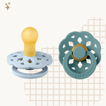 BIBS Boheme Pacifier — Latex, Size 1 (2 Pack)