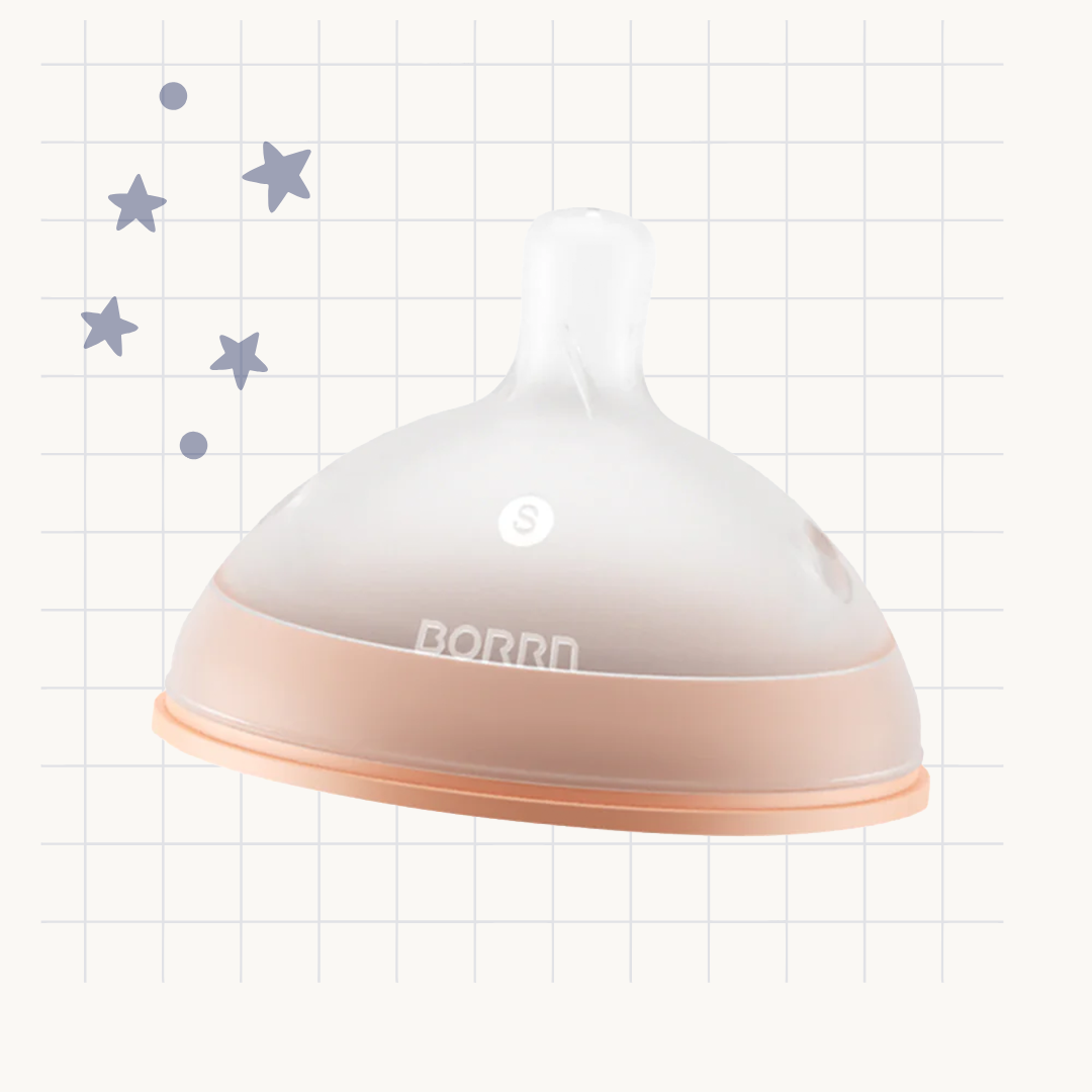 Borrn Silicone Teat — Orange
