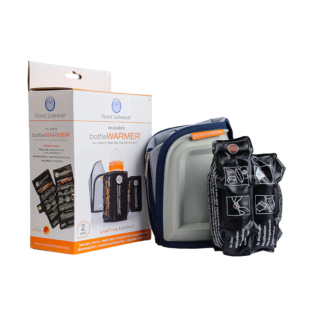 PLH  reusable on the go Bottle warmer  Double Pack  / عبوة مزدوجة لتدفئة الزجاجات PLH قابلة لإعادة الاستخدام أثناء التنقل