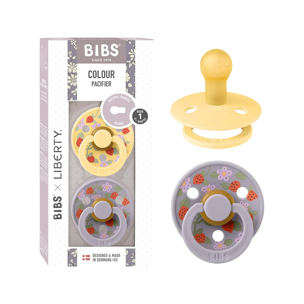 Bibs X Liberty Colour 2 Pack Capel Latex Size 1 Butter Mix