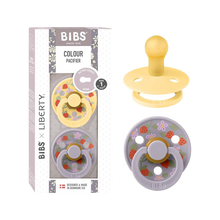 Bibs X Liberty Colour 2 Pack Capel Latex Size 1 Butter Mix