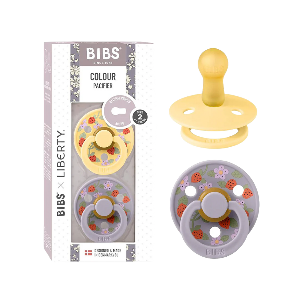 Bibs X Liberty Colour 2 Pack Capel Latex Size 2 Butter Mix