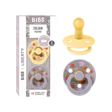 Bibs X Liberty Colour 2 Pack Capel Latex Size 2 Butter Mix