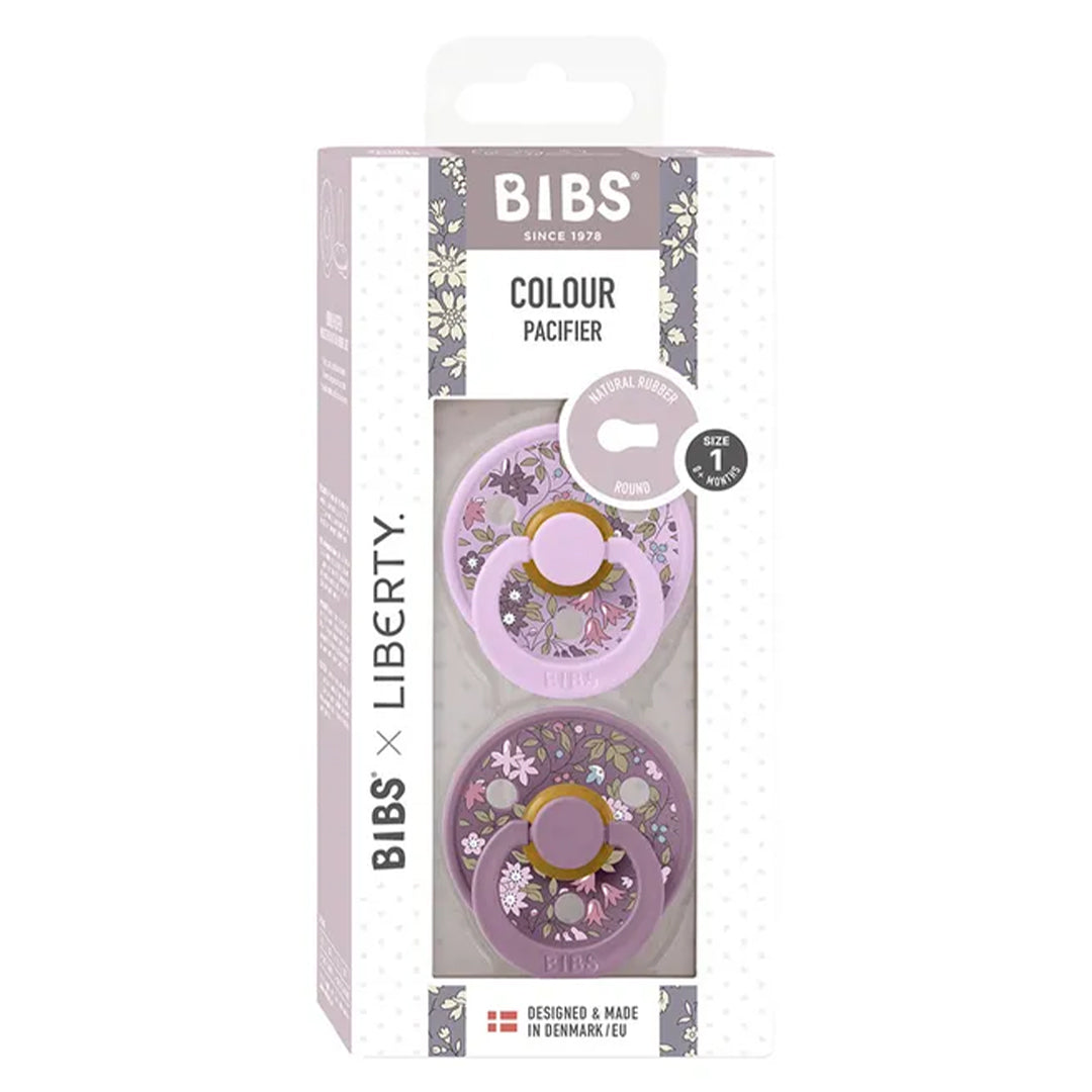 Bibs X Liberty 2pack Colour Chamomile Lawn Latex Size 1