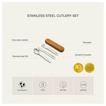 Citron Stainless Steel Cutlery Set — view 3